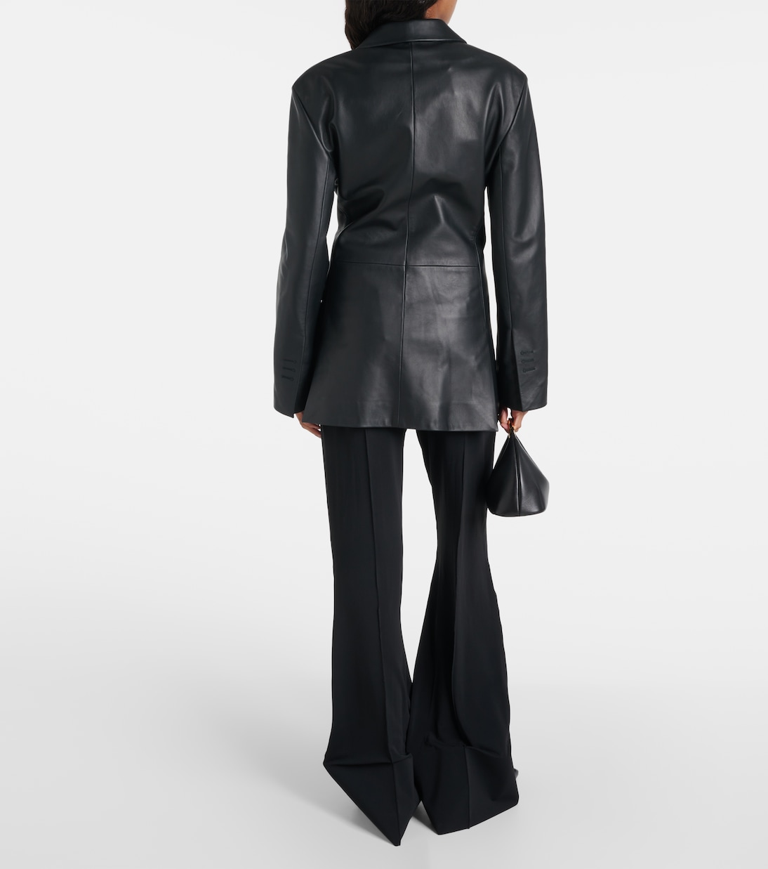 Blazer La Veste Tibau Cuir aus Leder | Jacquemus