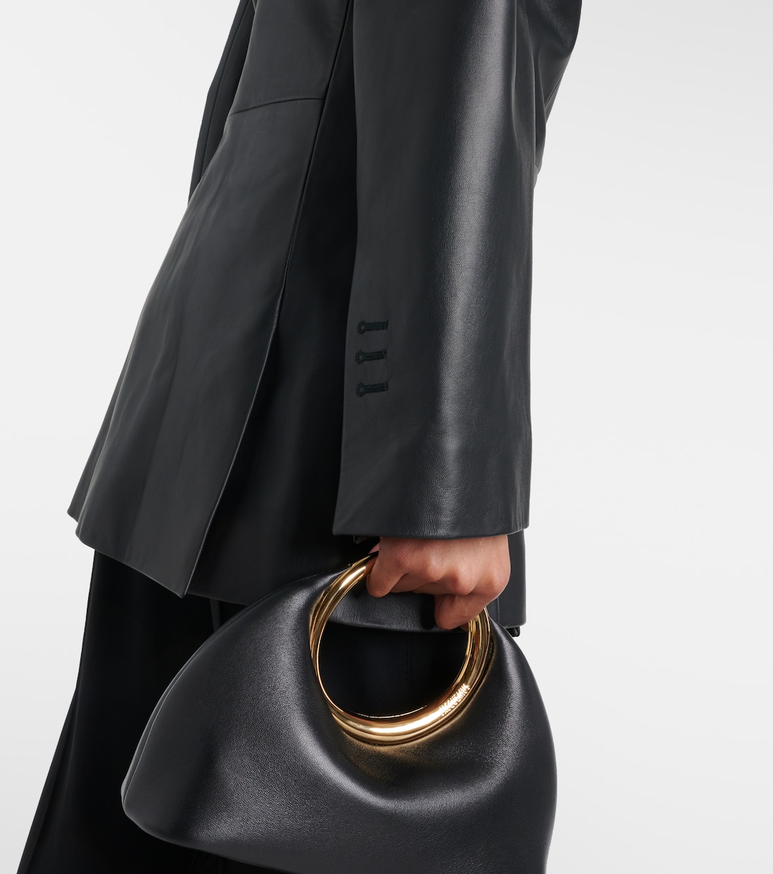 Blazer La Veste Tibau Cuir aus Leder | Jacquemus
