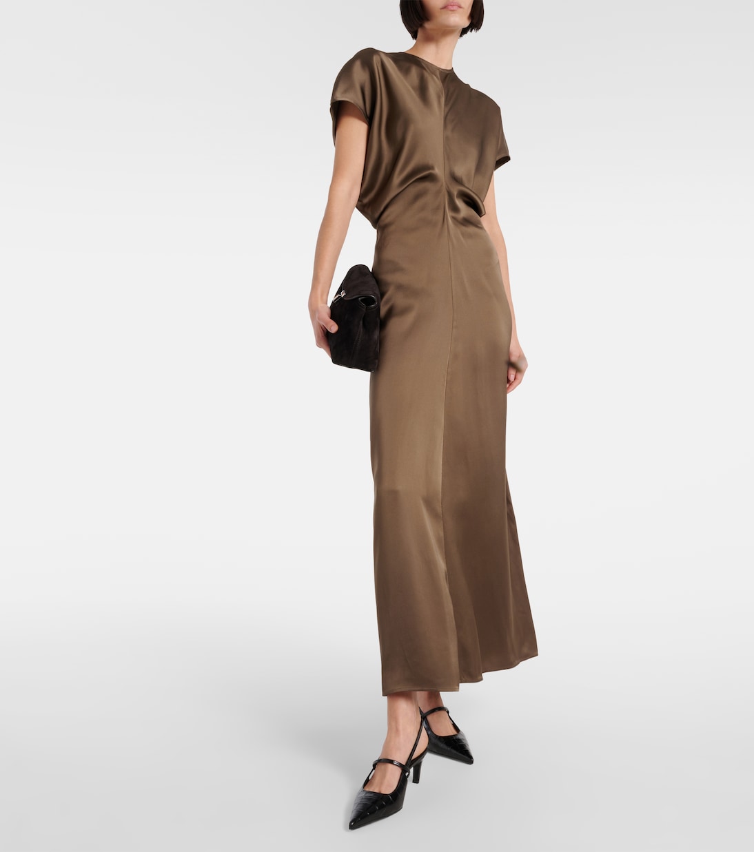 Slingback-Pumps Sharp aus Leder | Toteme