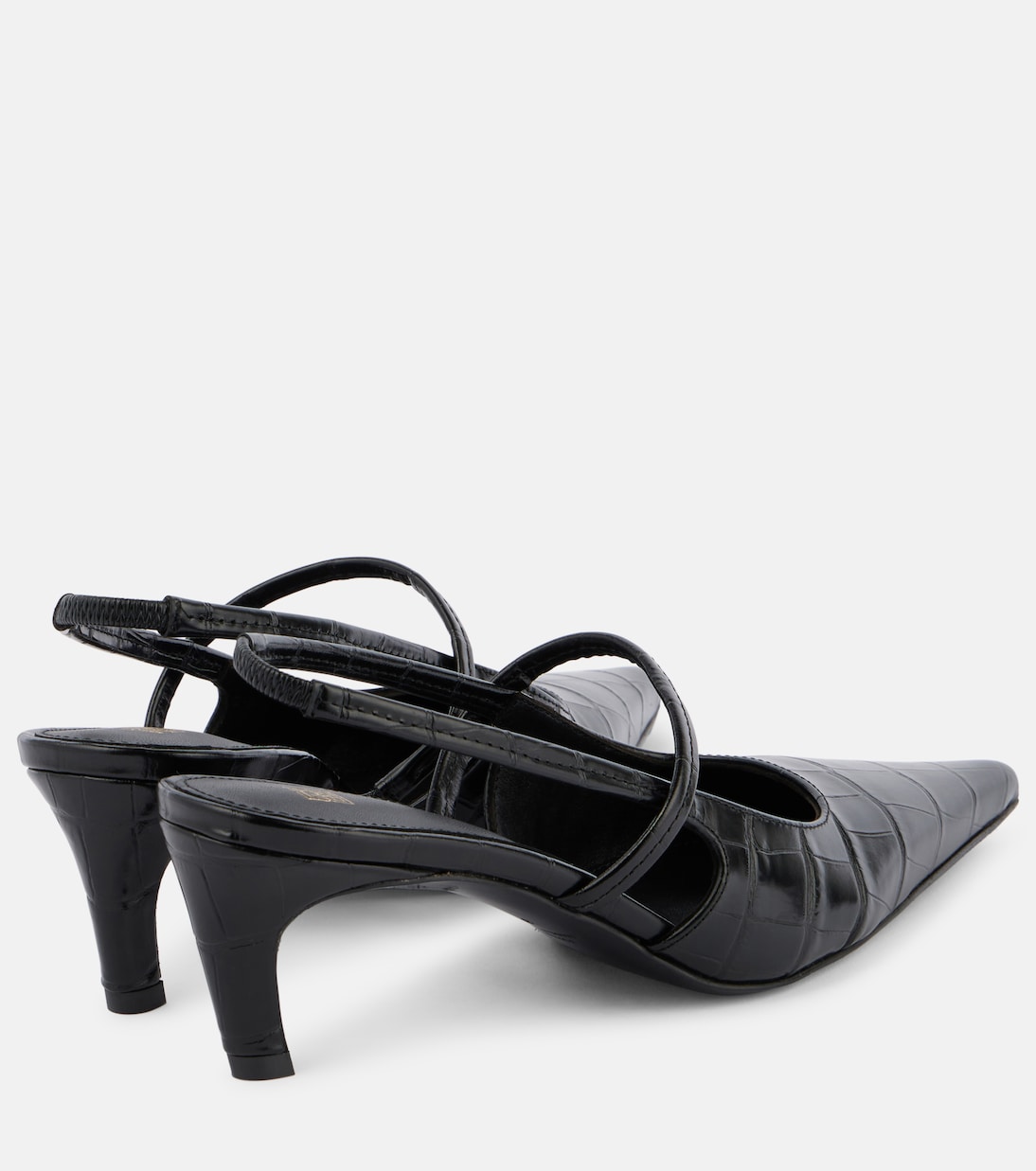 Slingback-Pumps Sharp aus Leder | Toteme