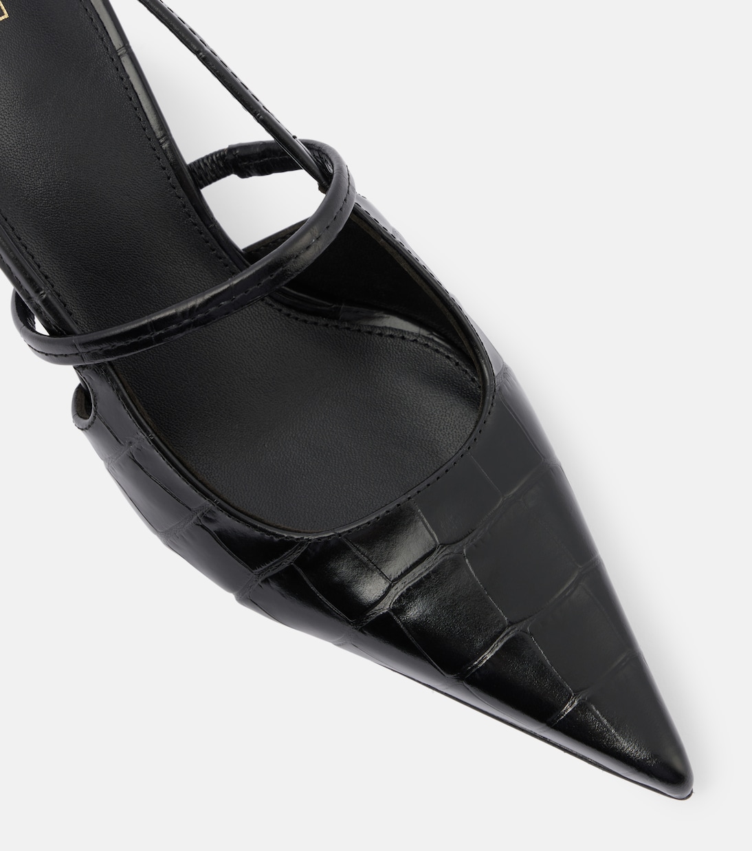Slingback-Pumps Sharp aus Leder | Toteme