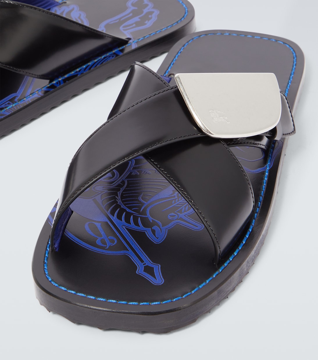 Mules EKD en cuir | Burberry