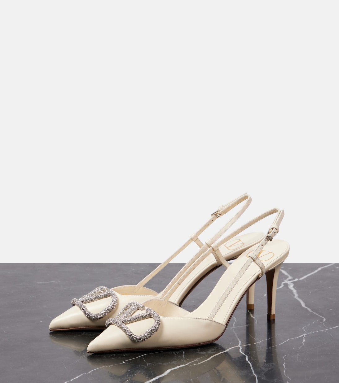 Escarpins VLogo Signature en cuir | Valentino Garavani