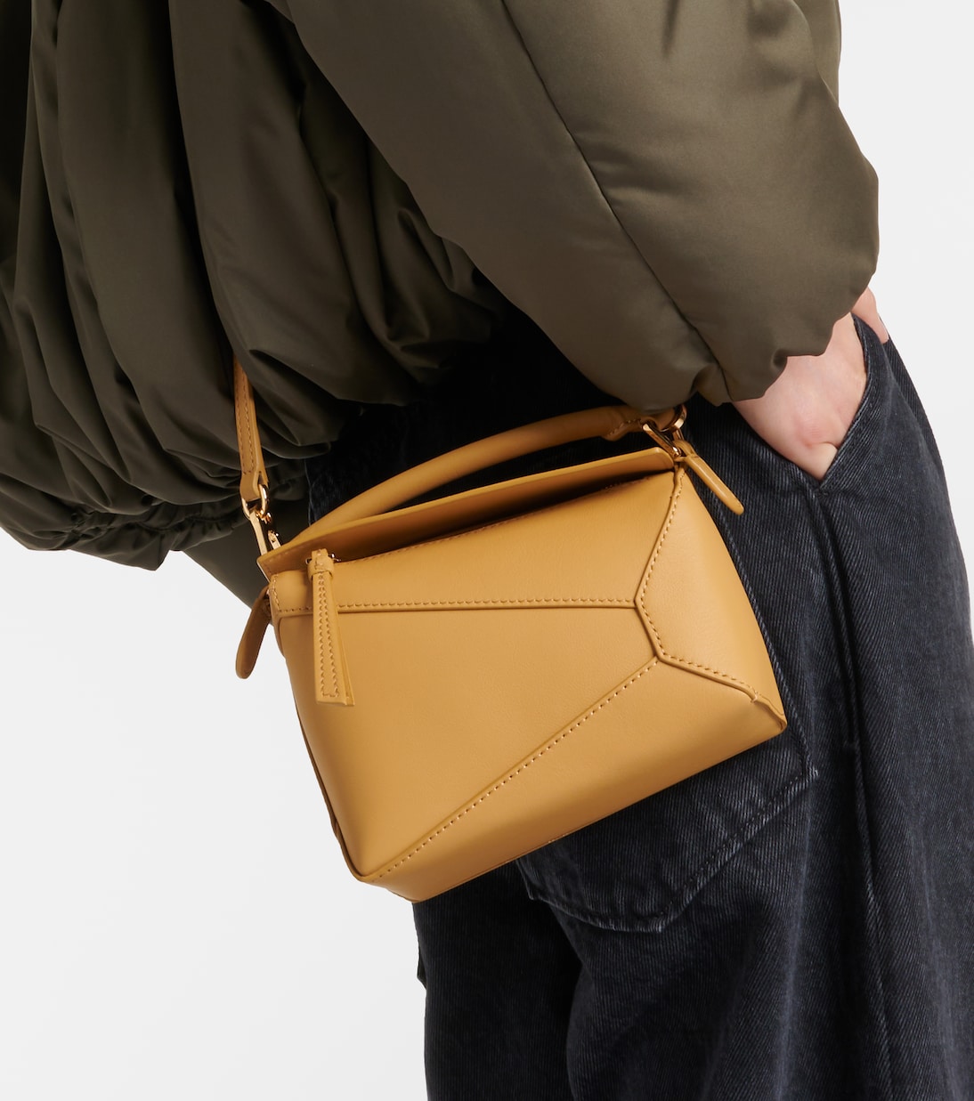 Borsa Mini Puzzle in pelle | Loewe