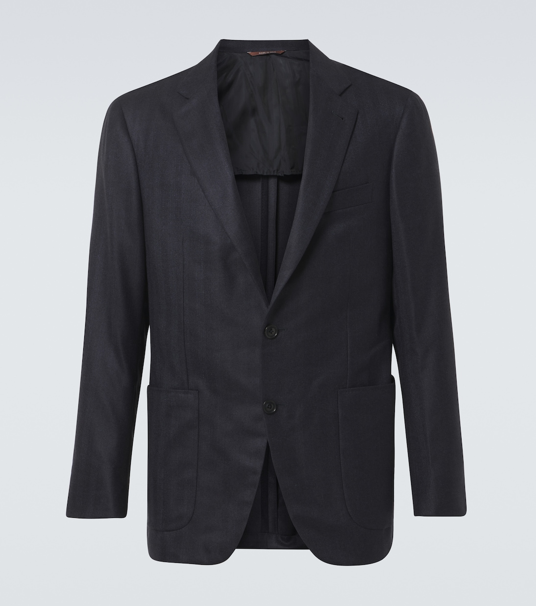 Blazer Kei aus Seide und Kaschmir | Canali