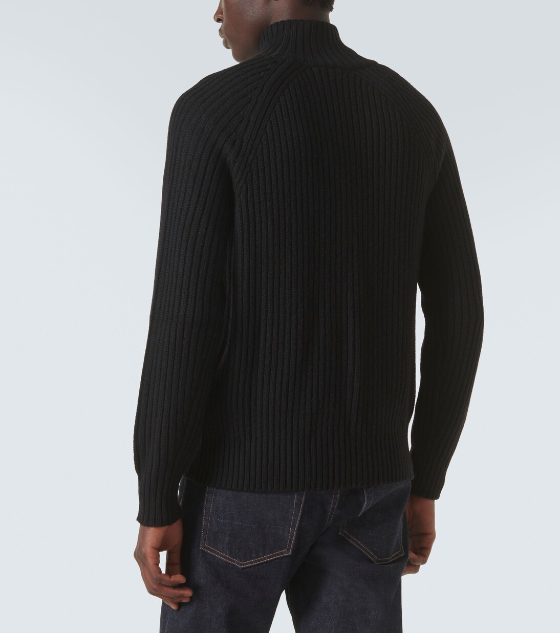 Jersey de lana y cachemir con cremallera | Tom Ford