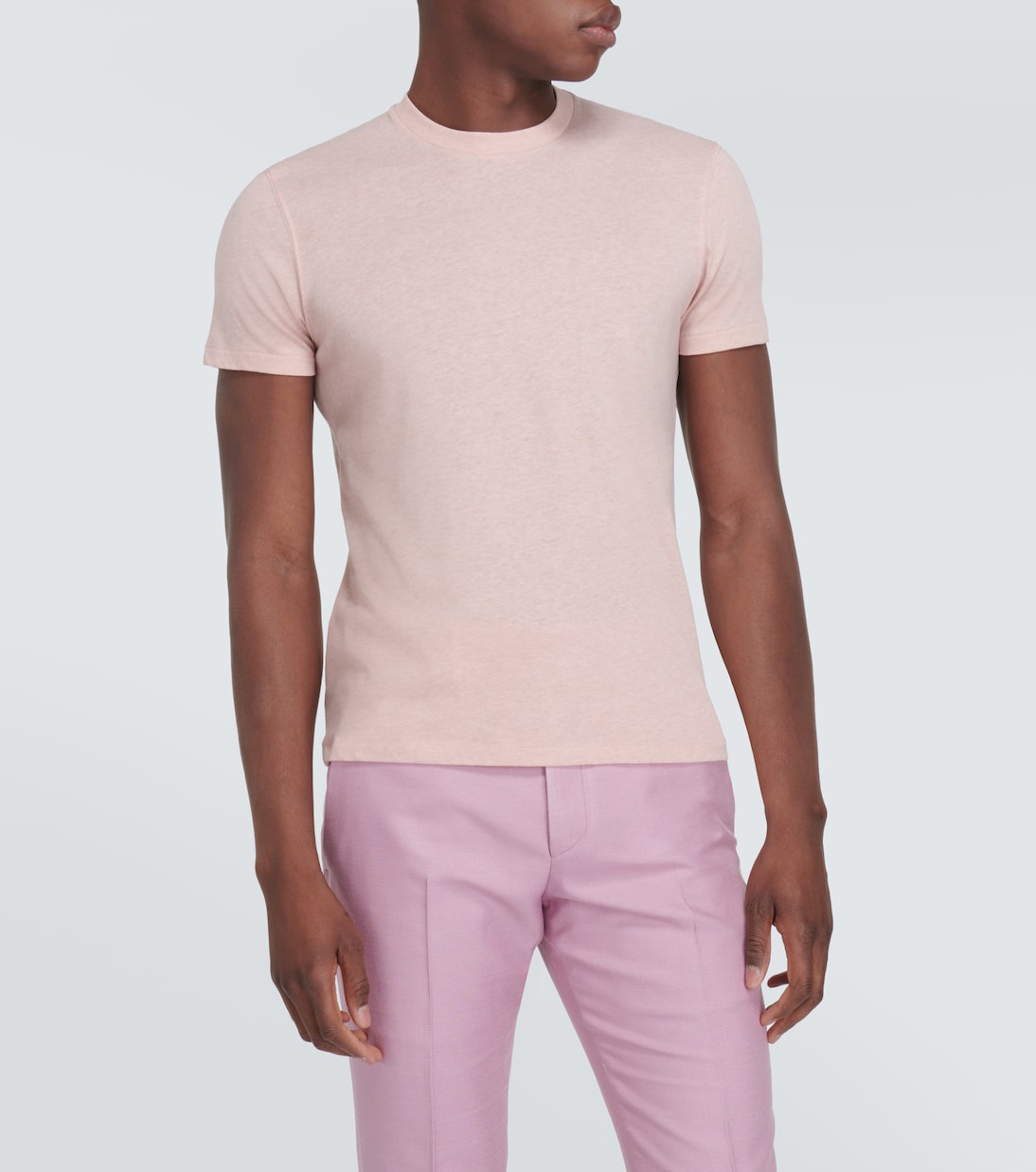 Camiseta de jersey de mezcla de algodón | Tom Ford