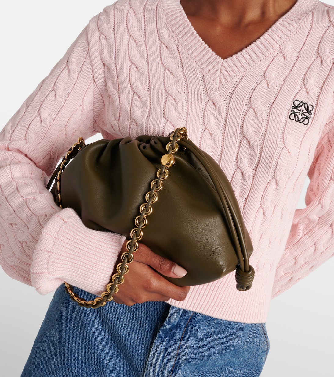 Sac Flamenco Medium en cuir | Loewe