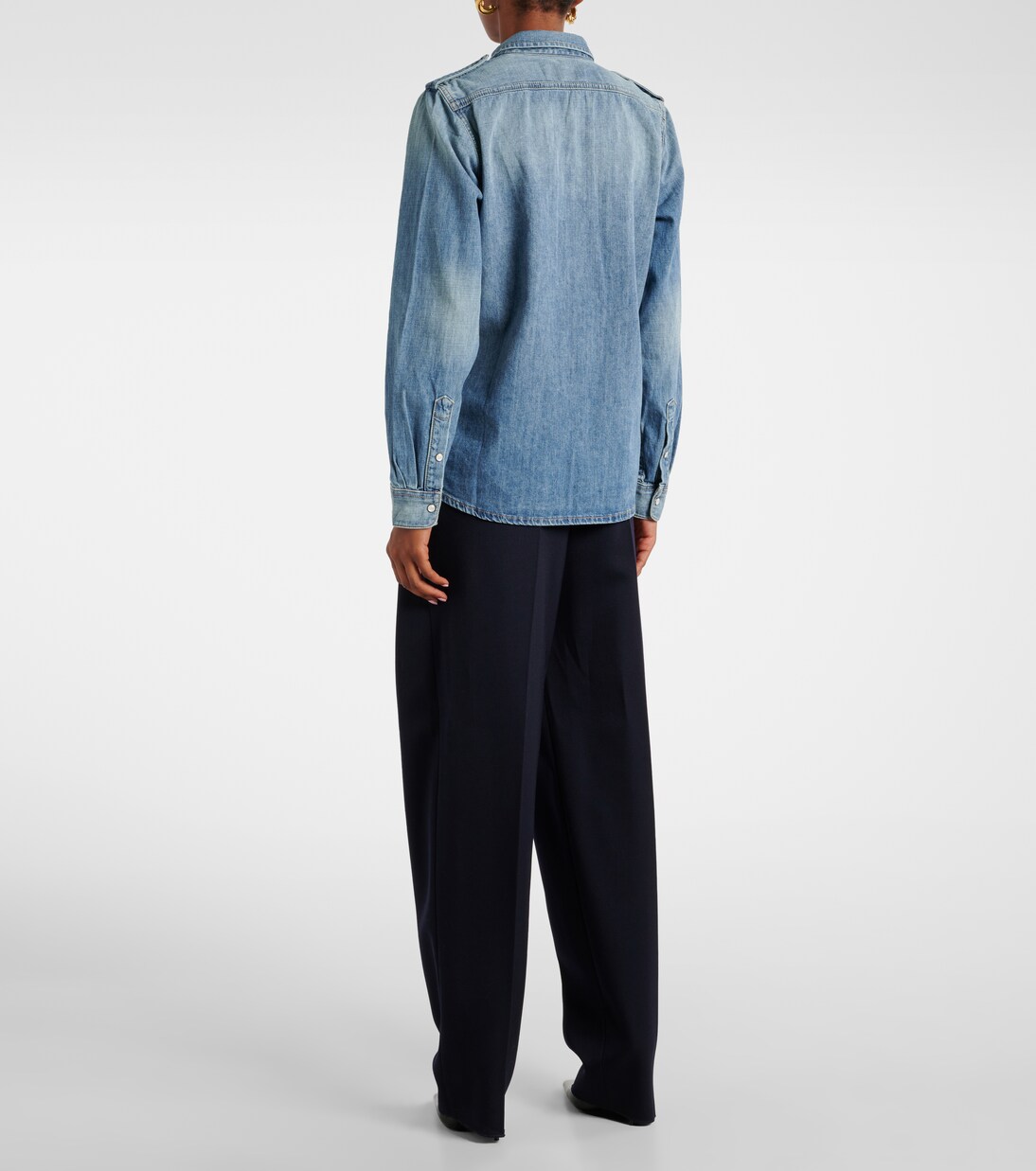 Chemise Nais en jean | Nili Lotan