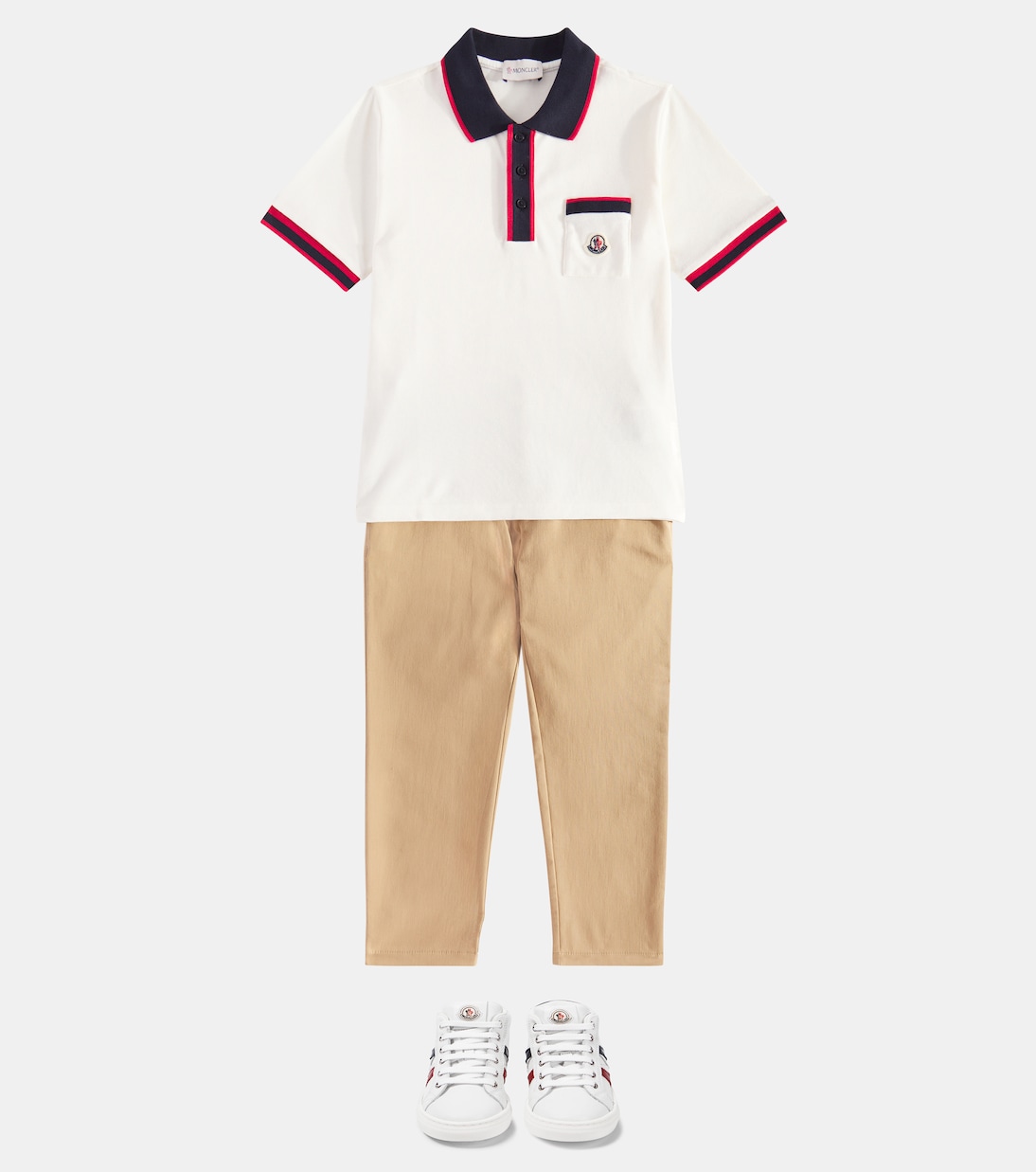 Pantaloni chino in cotone | Moncler Enfant
