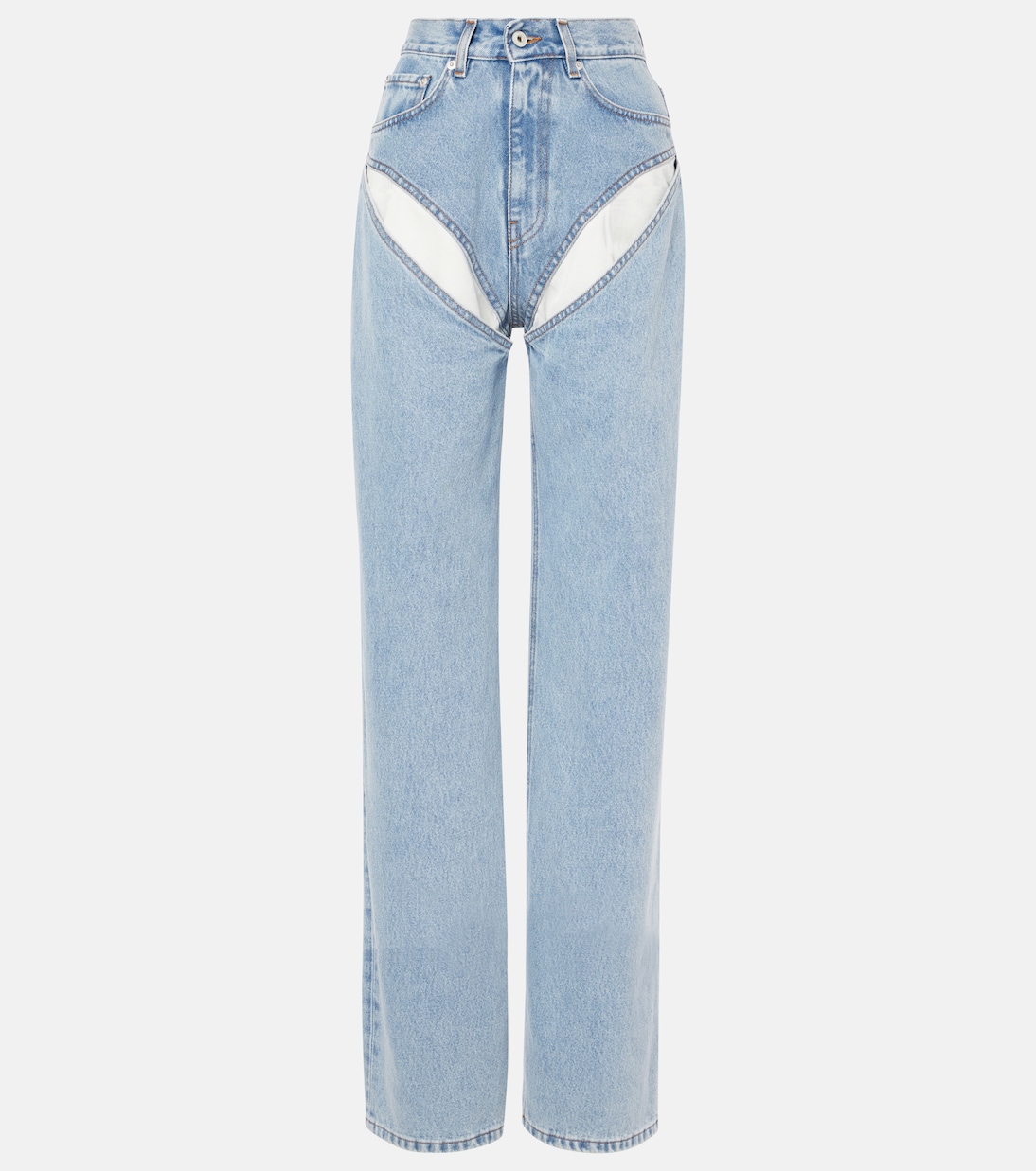 Jeans rectos Evergreen con abertura | Y/Project