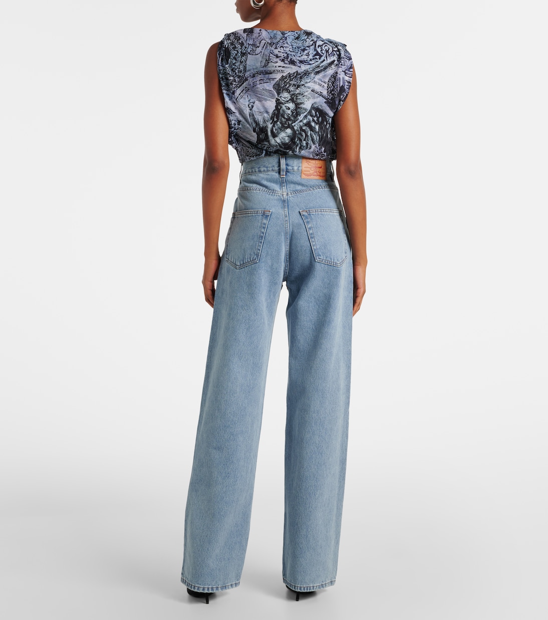 Jeans rectos Evergreen con abertura | Y/Project