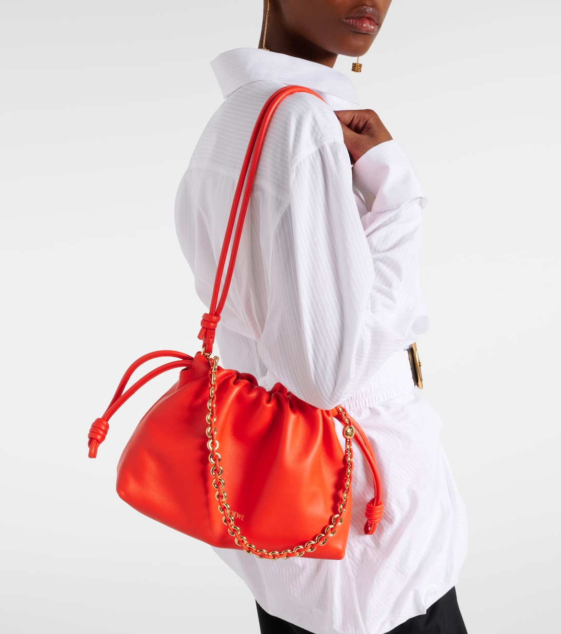 Pochette Flamenco Medium en cuir | Loewe