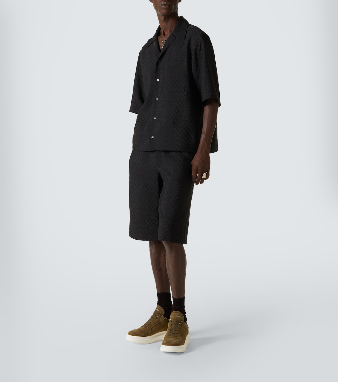 Baskets oversize en daim | McQueen