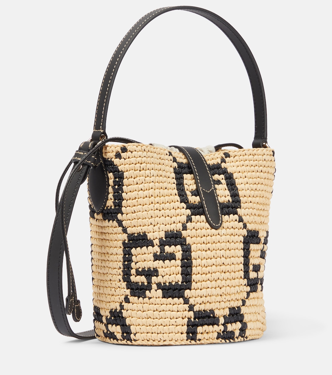 Secchiello GG Small con pelle | Gucci