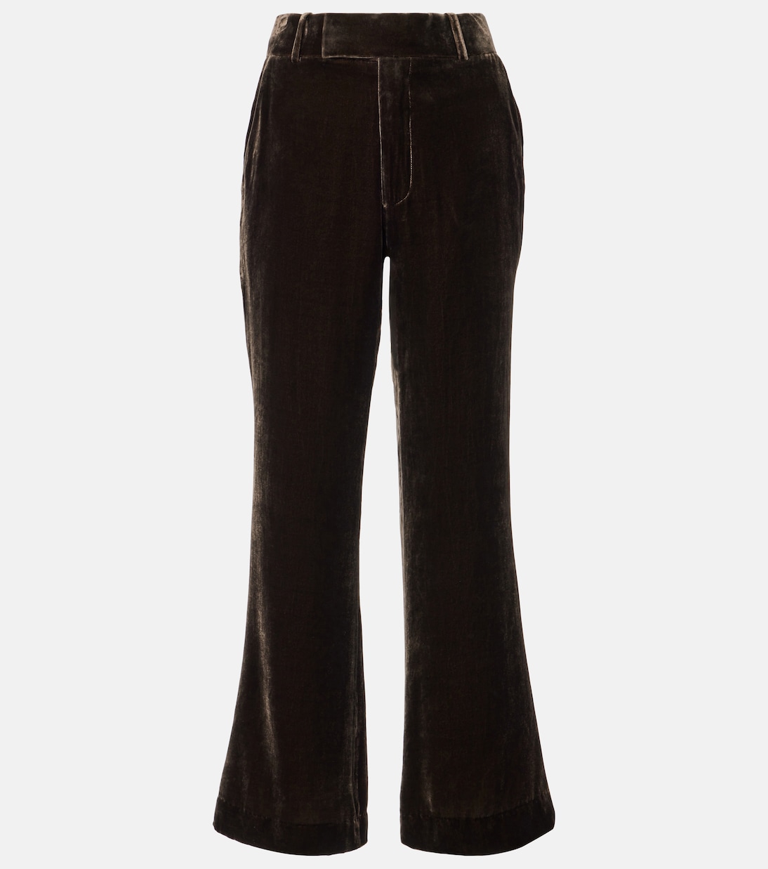 Pantaloni flared in velluto | Frame