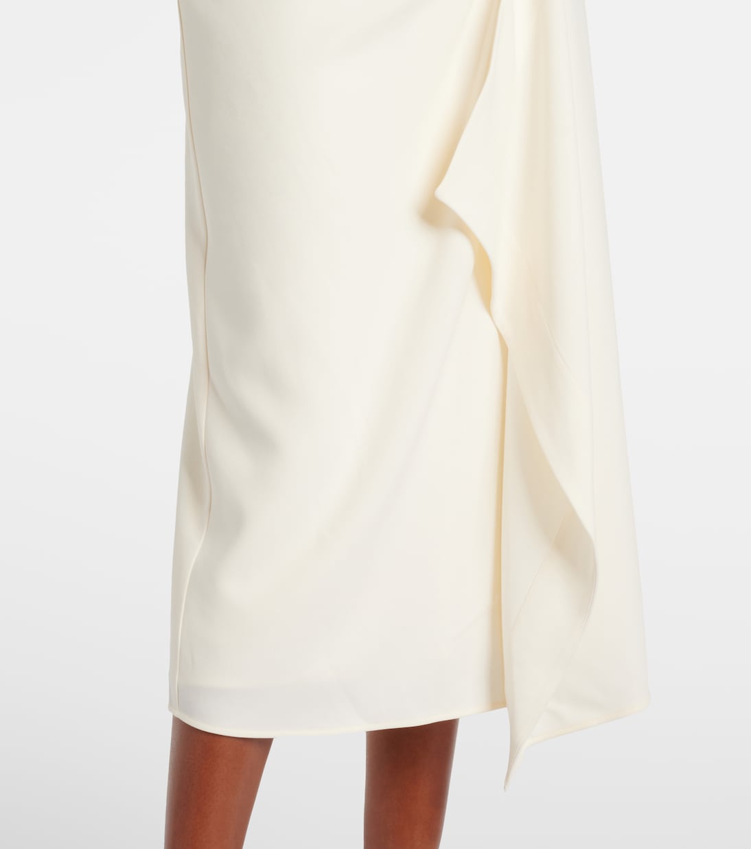 Robe midi Maisie en crêpe | Proenza Schouler