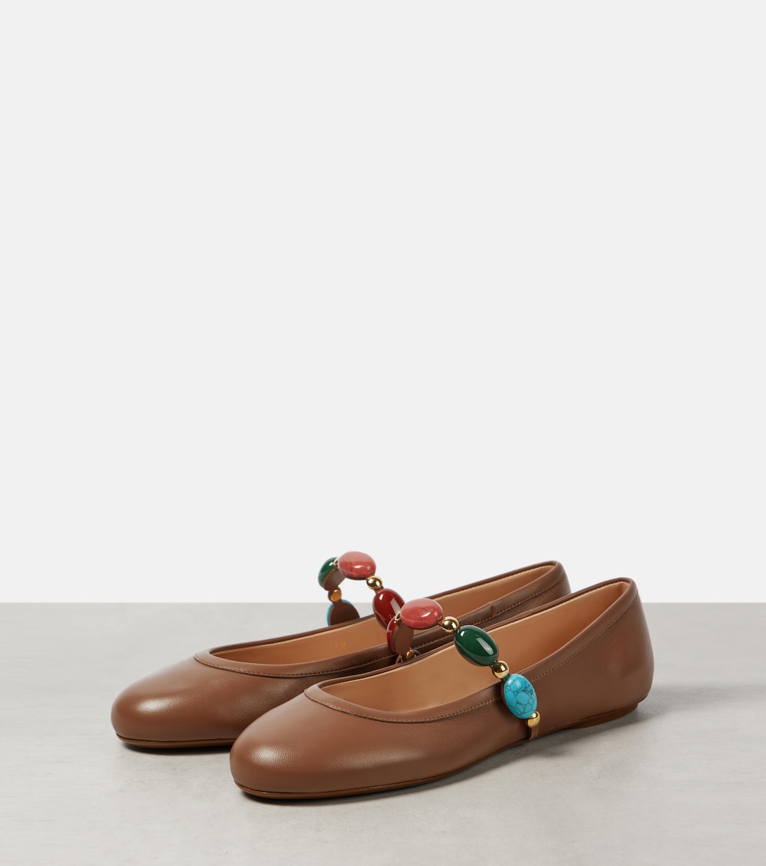 Ballerine Mary Jane Shanti in pelle | Gianvito Rossi
