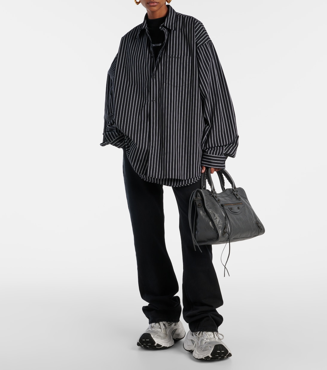 Jean droit à taille mi-haute | Balenciaga