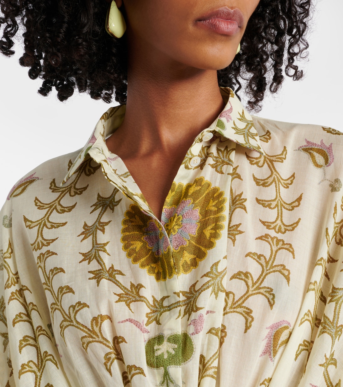 Floral cotton shirt dress | Giambattista Valli