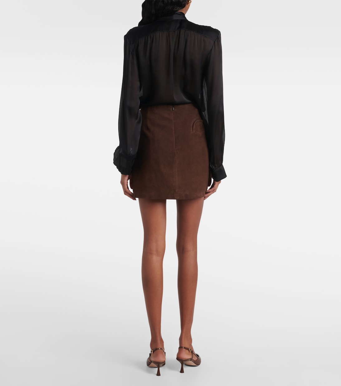 Coci suede miniskirt | Blazé Milano