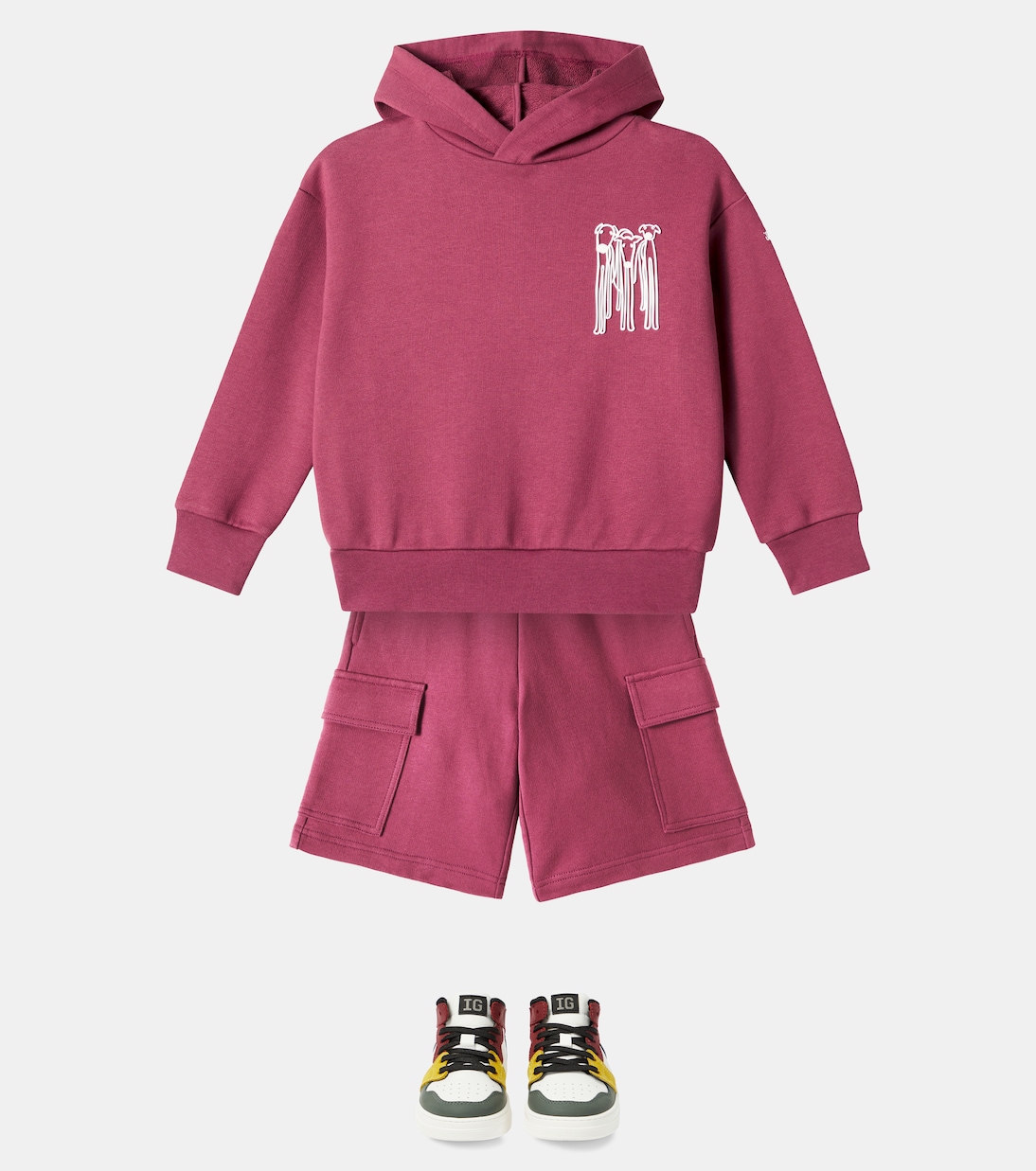 Hoodie aus Baumwoll-Jersey | Il Gufo