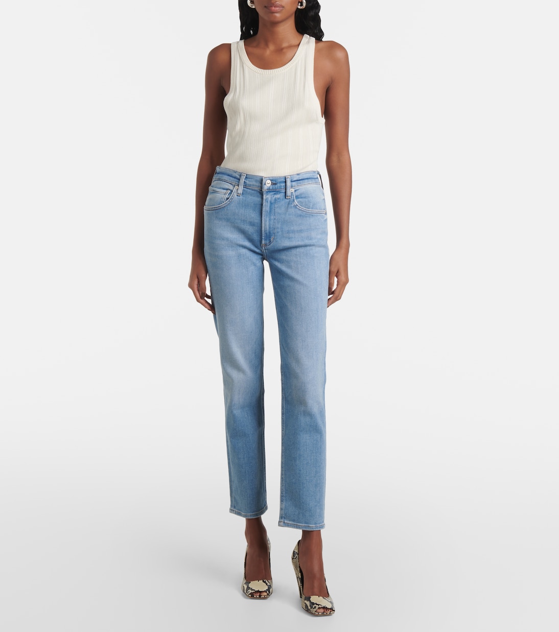 Jean slim Isola à taille mi-haute | Citizens of Humanity