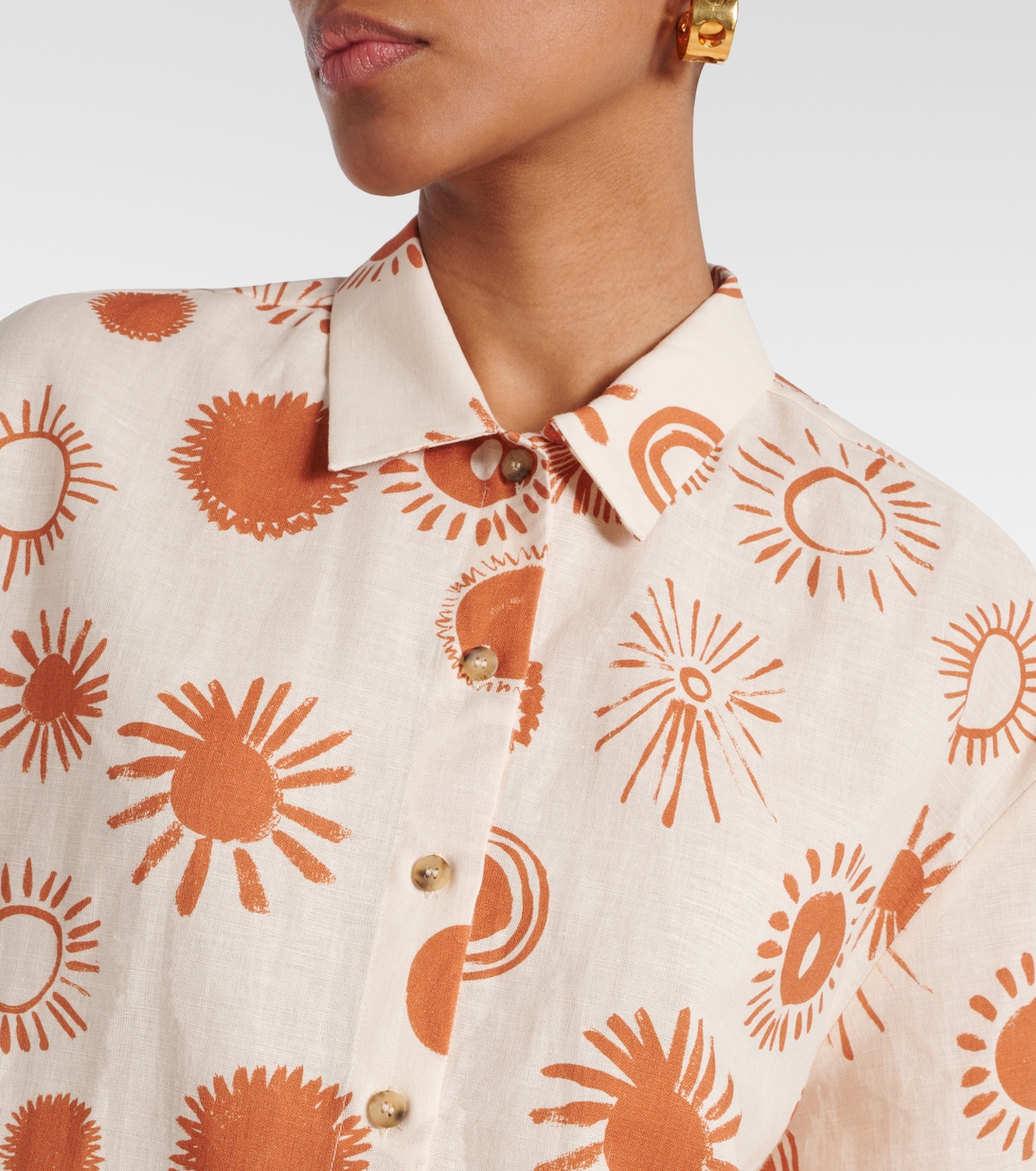Camicia bowling Montauk in lino e cotone | Asceno