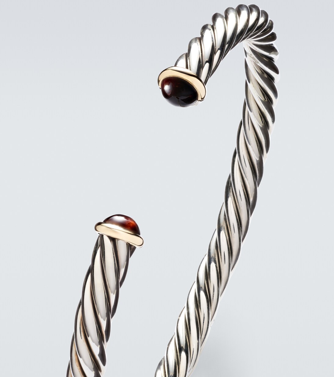 Bracciale Cable in oro 14kt e argento sterling | David Yurman