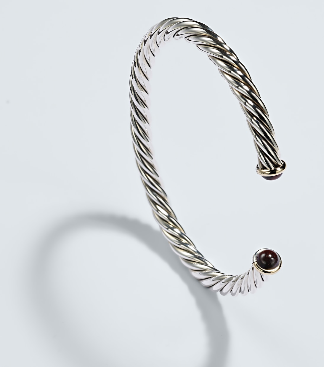 Bracciale Cable in oro 14kt e argento sterling | David Yurman