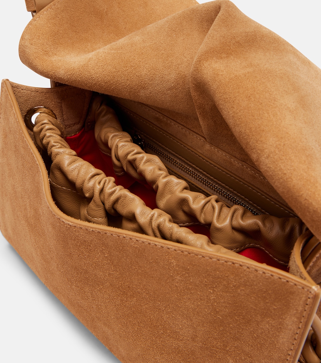 Bolso al hombro Baggy Small de ante | Christian Louboutin