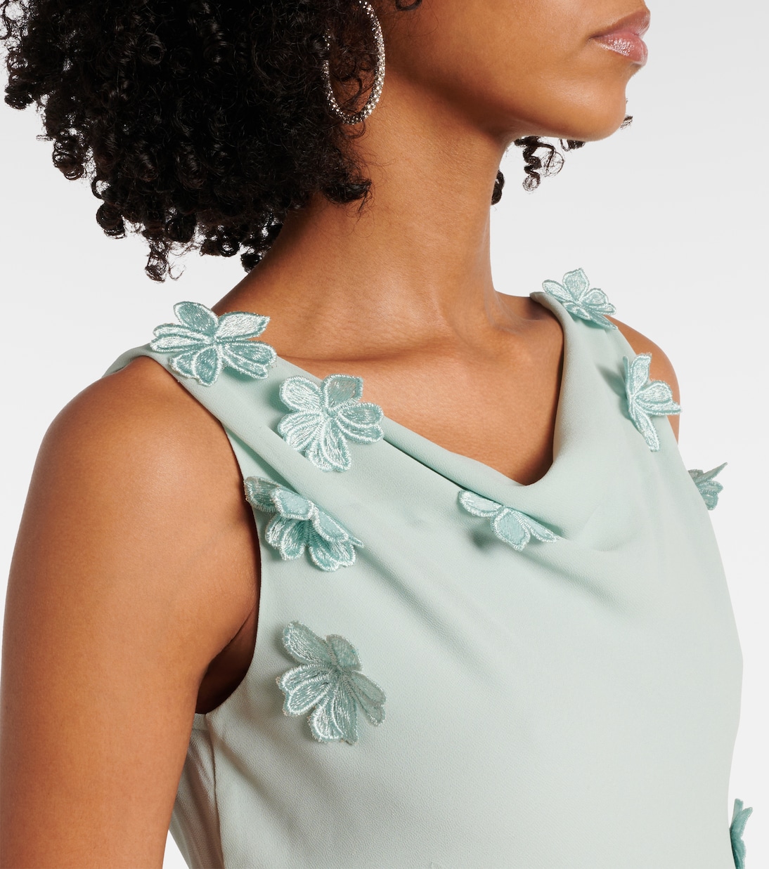 Robe longue à fleurs | Rotate
