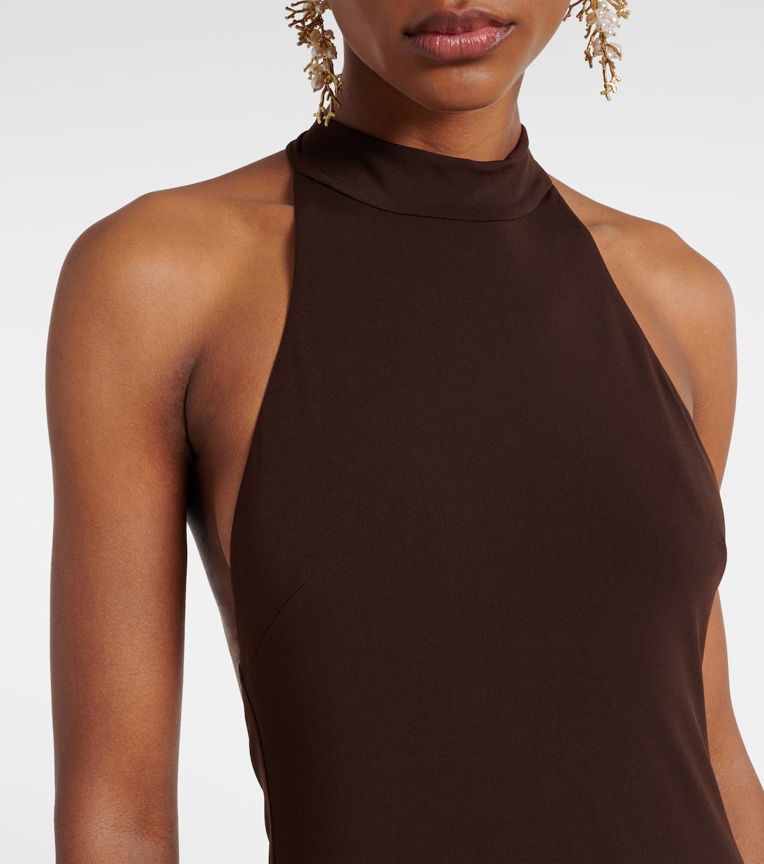 Vestido largo Carrie de jersey | Bananhot
