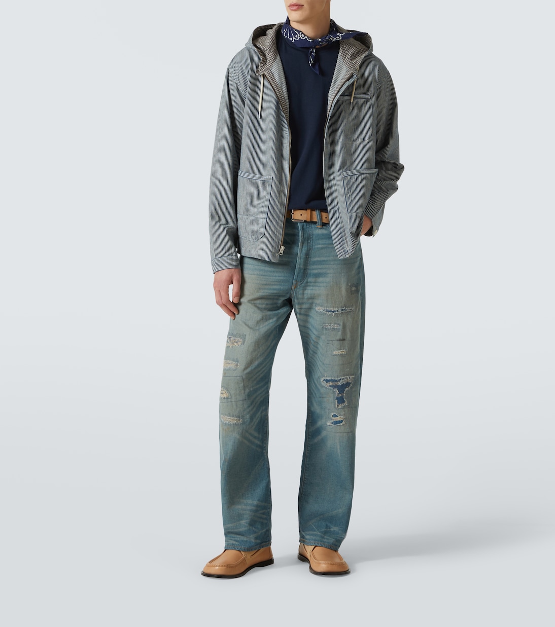 Hemdjacke aus Baumwolle | RRL