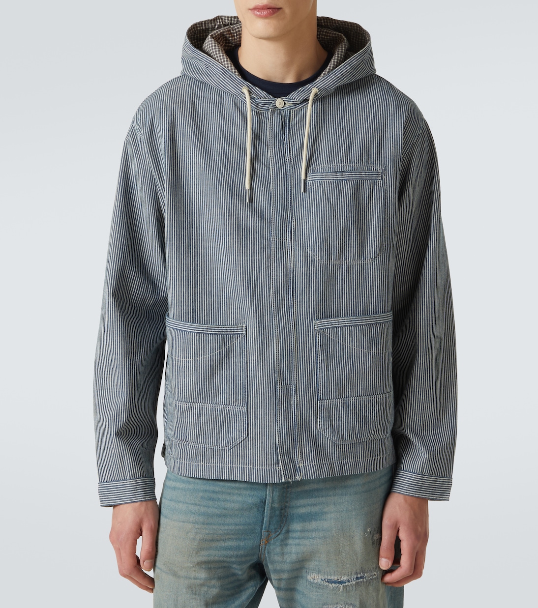 Hemdjacke aus Baumwolle | RRL