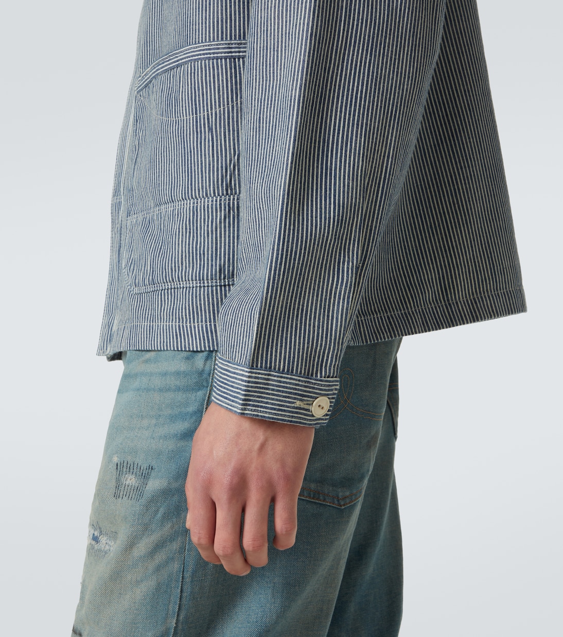 Hemdjacke aus Baumwolle | RRL