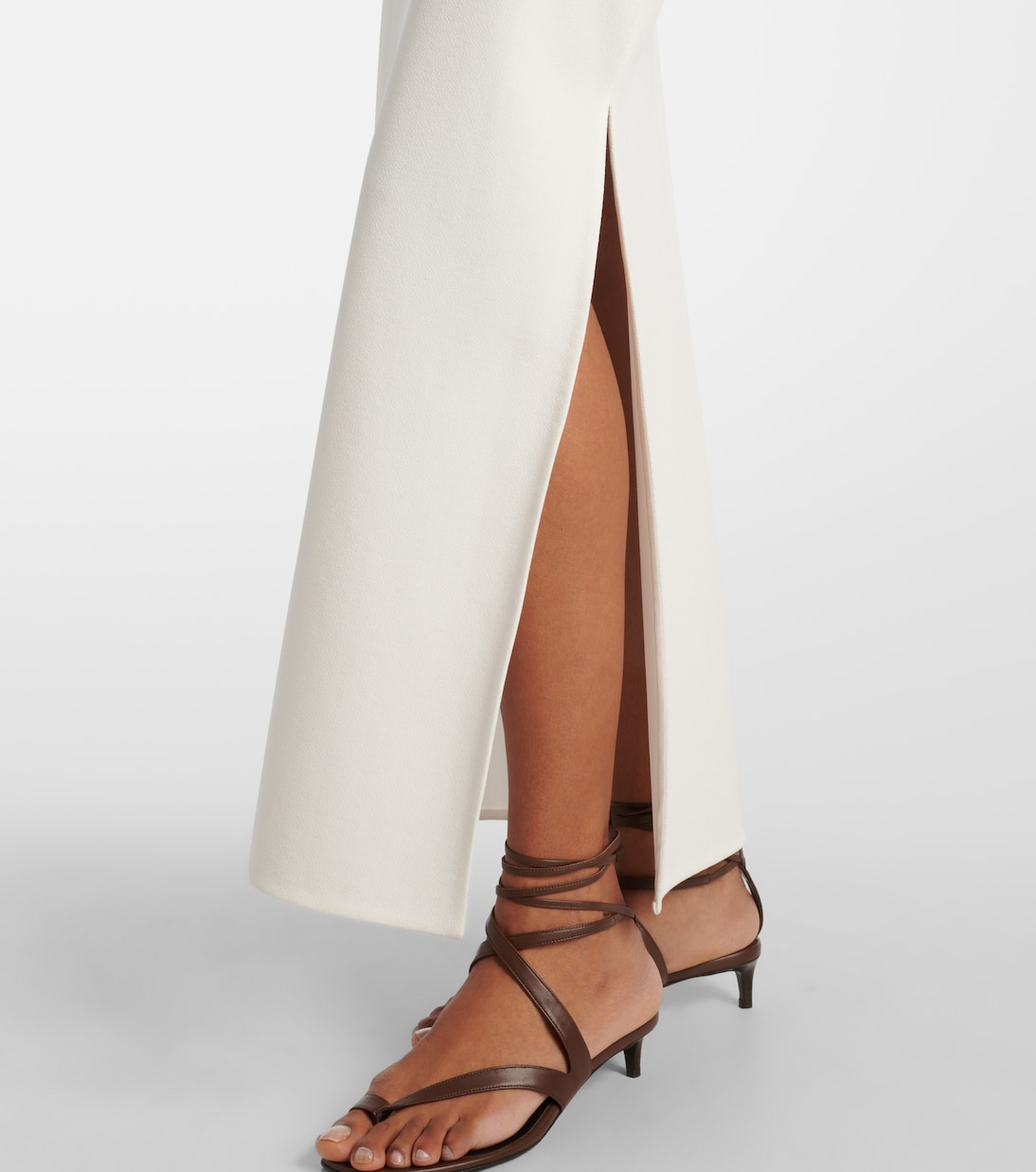 Lilth crêpe jersey pencil skirt | Khaite
