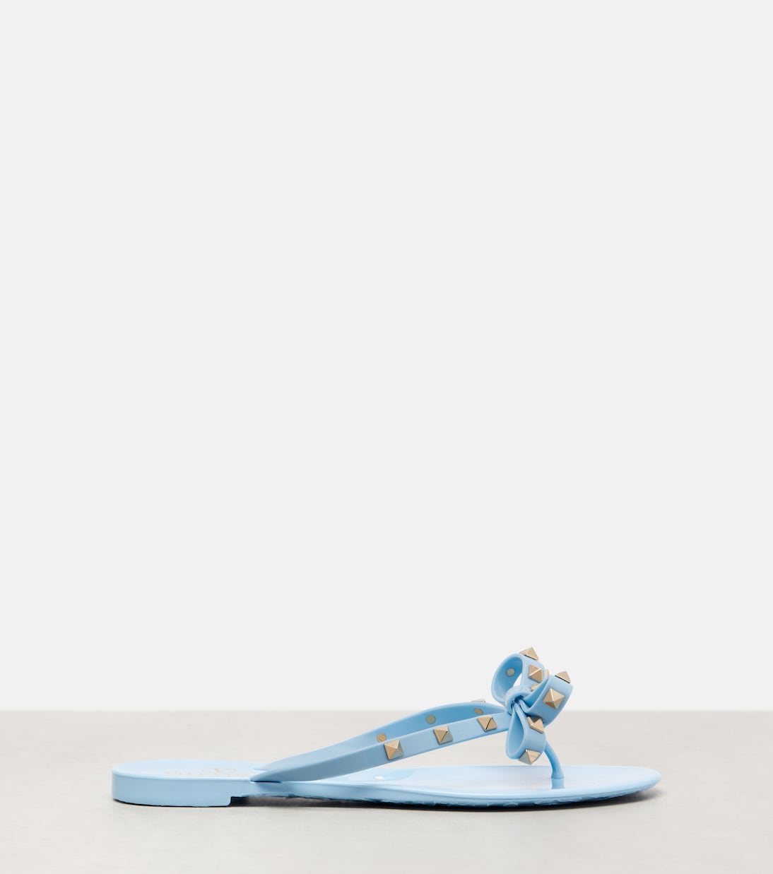 Rockstud PVC thong sandals | Valentino Garavani