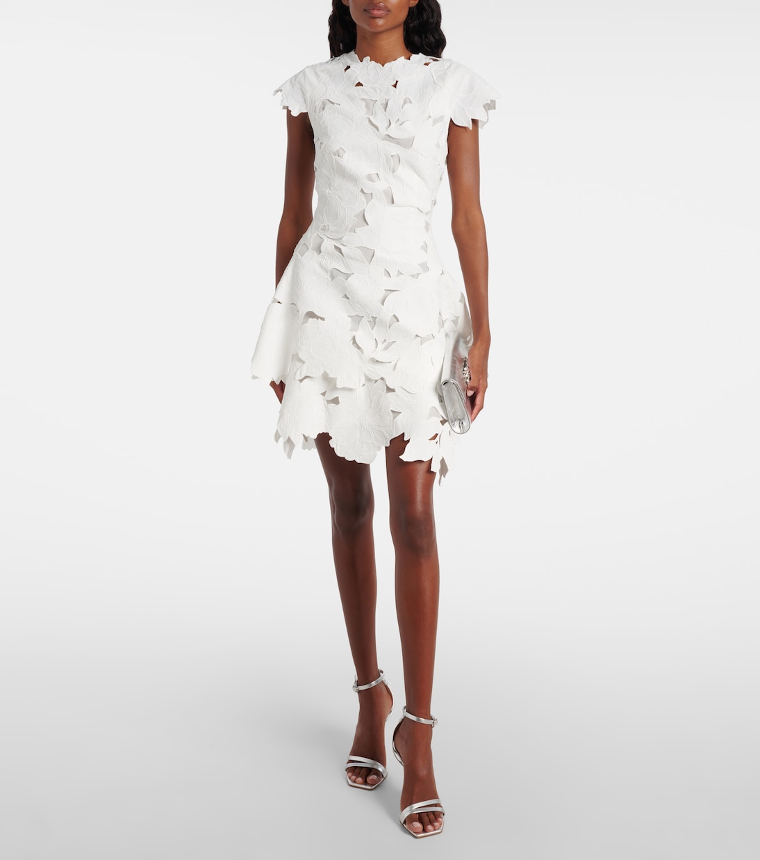 Miniabito Holloway in pizzo con ricamo | Simkhai