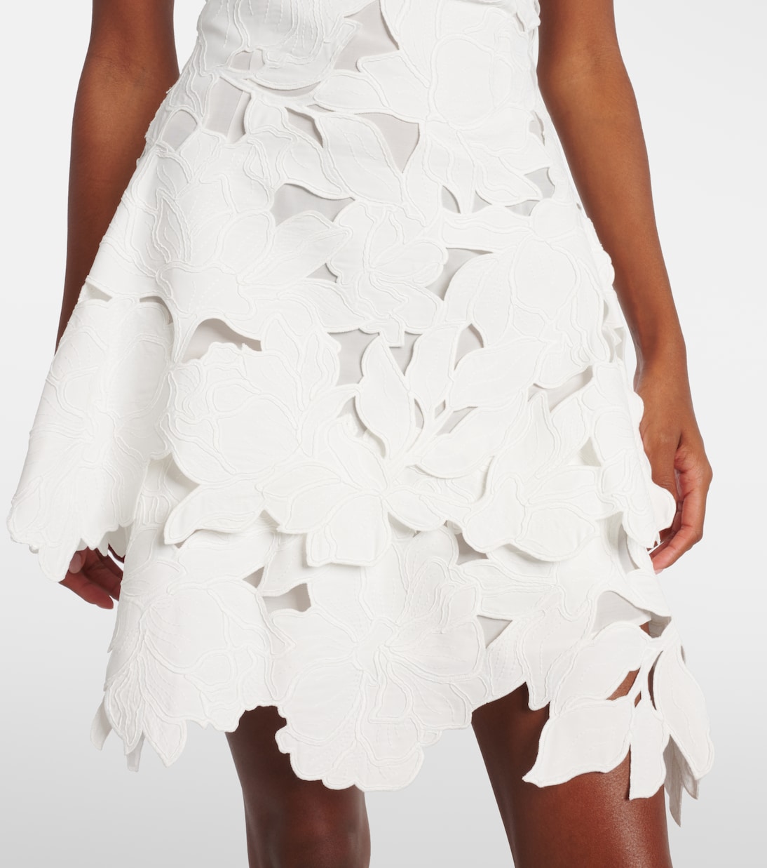 Miniabito Holloway in pizzo con ricamo | Simkhai