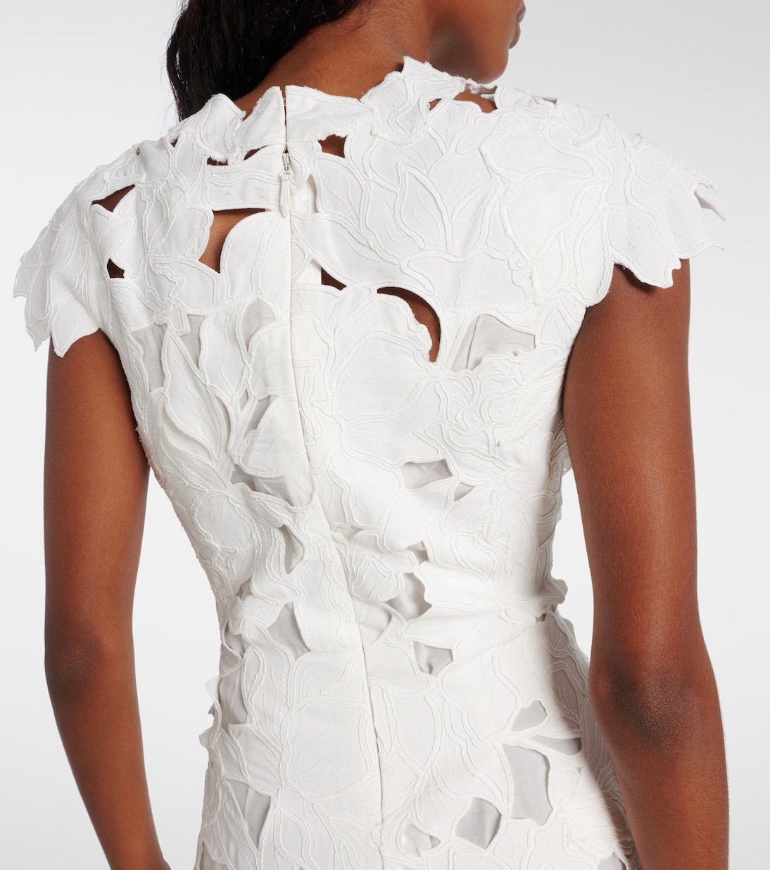 Miniabito Holloway in pizzo con ricamo | Simkhai