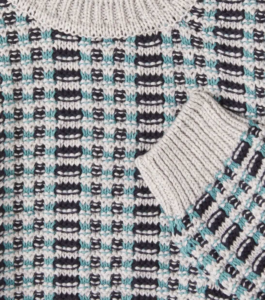 Pullover Sean aus Baumwolle und Wolle | Bebe Organic