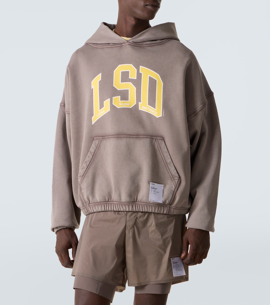 Sweat-shirt à capuche SoftCell imprimé | Satisfy
