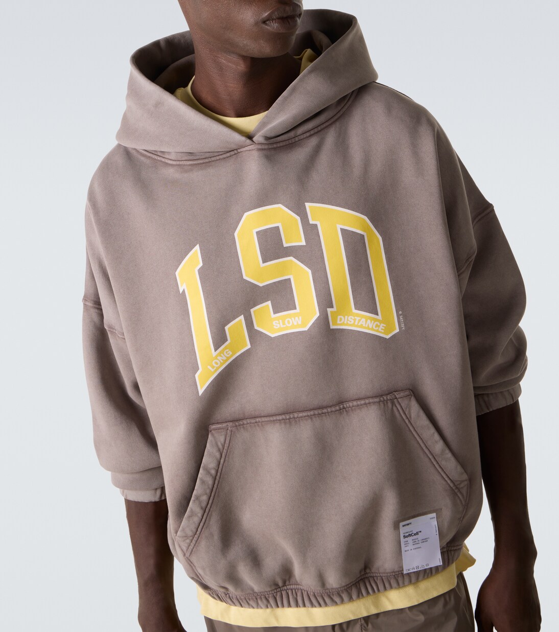 Sweat-shirt à capuche SoftCell imprimé | Satisfy