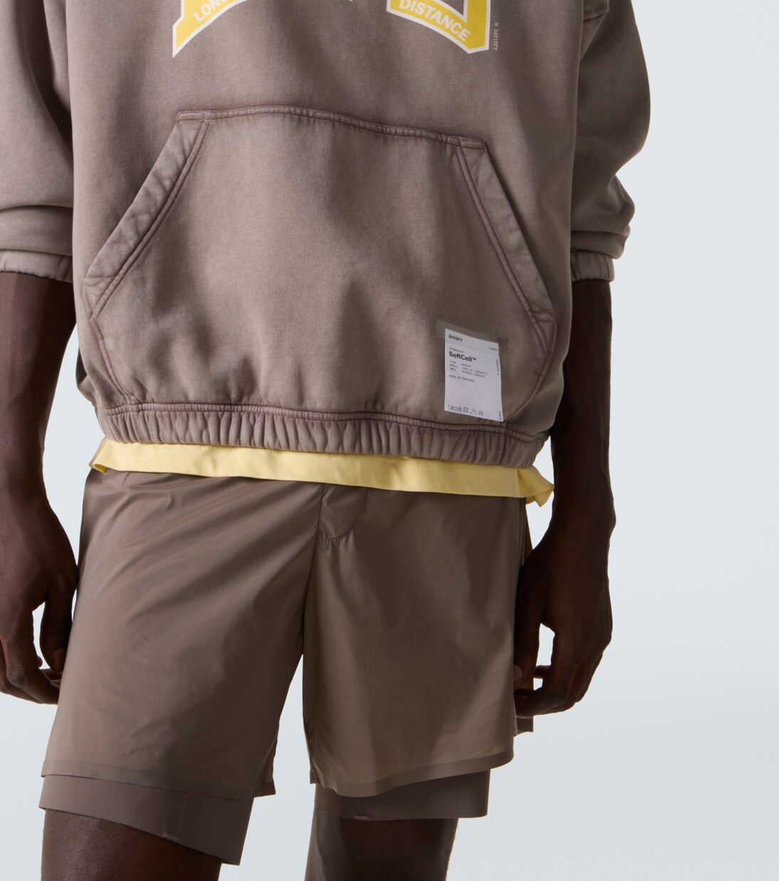 Sweat-shirt à capuche SoftCell imprimé | Satisfy