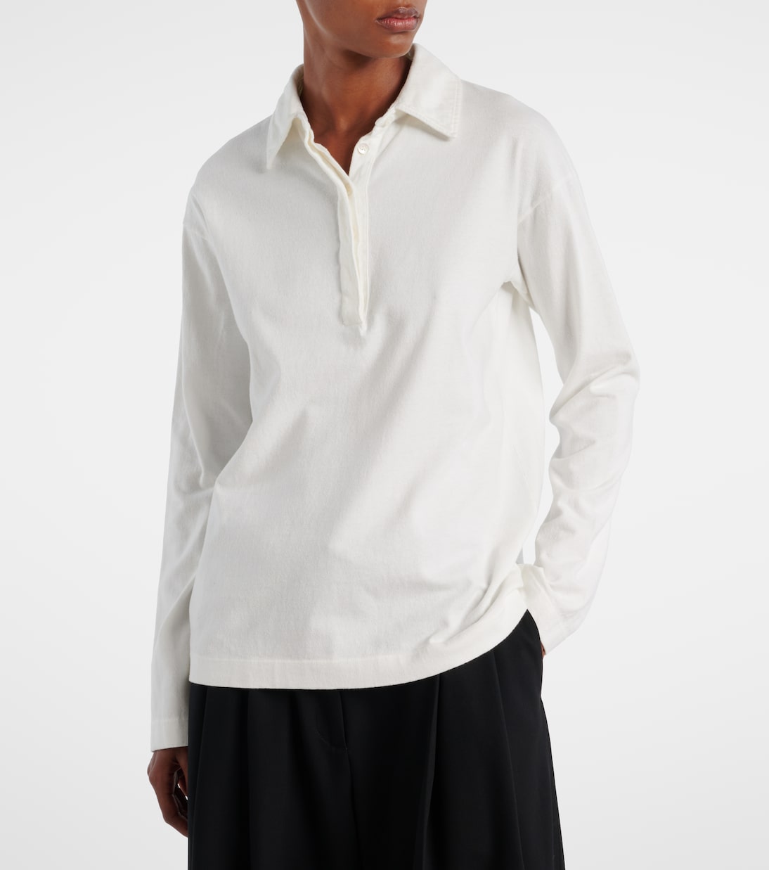Roddie cotton polo shirt | The Row