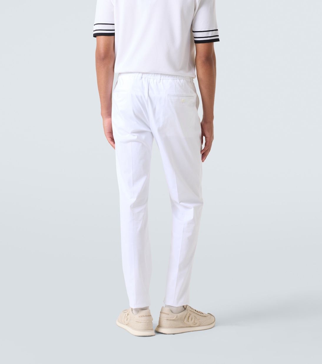 Gerade Hose aus Baumwolle | Dolce&Gabbana