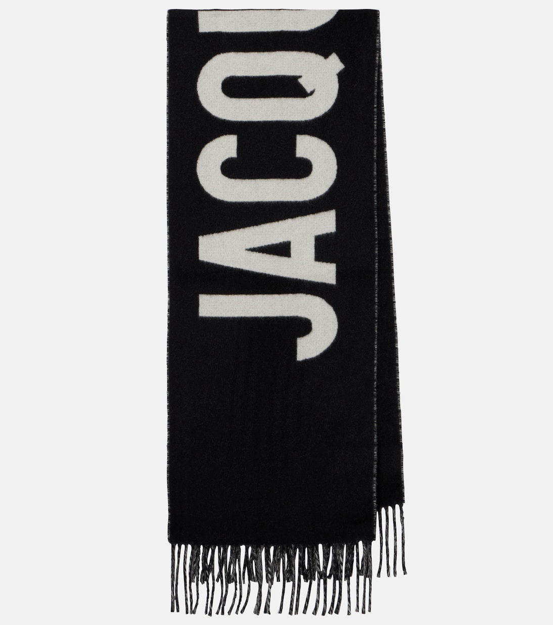 Jacquard logo virgin wool scarf | Jacquemus