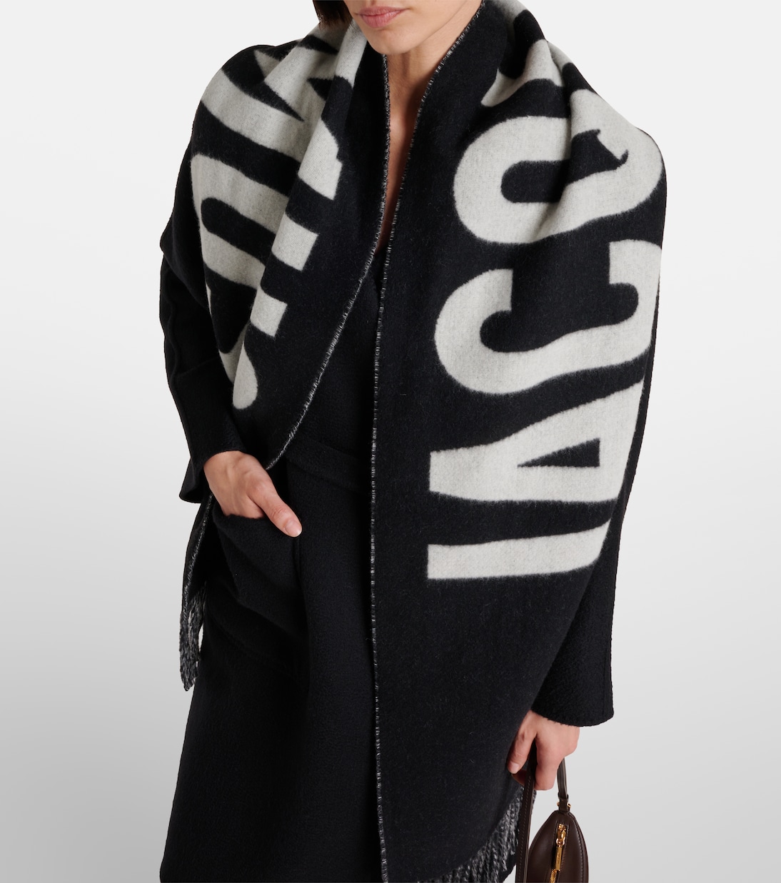 Jacquard logo virgin wool scarf | Jacquemus