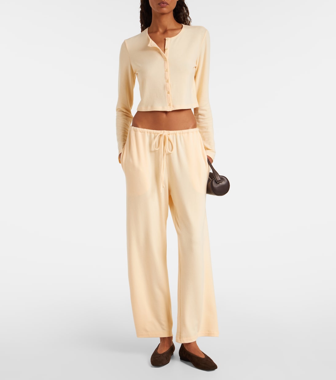Gerade Hose Lauren aus Jersey | Leset